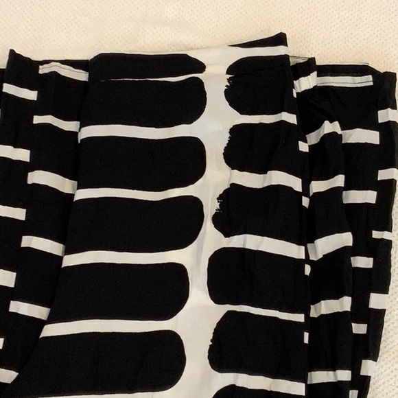Merimekko for Target black and white striped rayon wide leg pants - Picture 2 of 2